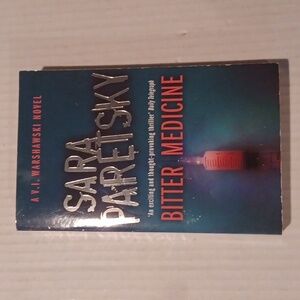 $4 Add-on "Bitter Medicine" by Sara Paretsky - Paperback Novel